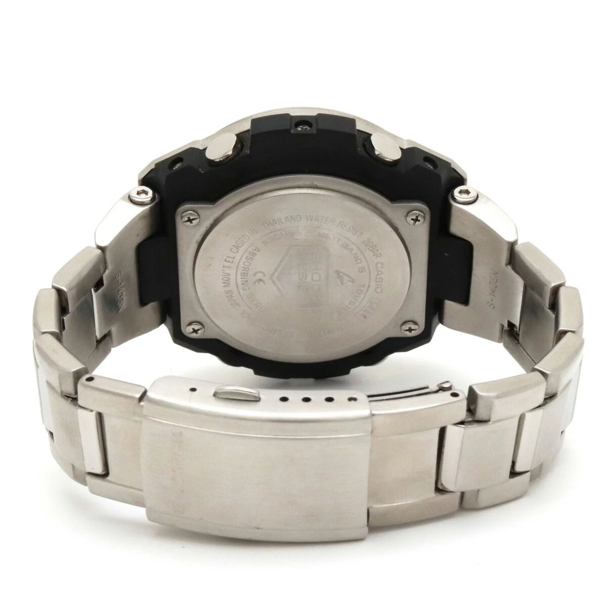 Pre-Owned Watch CASIO Casio G-Shock G-STEEL G steel tough solar multiband 6 SS black men's GST-W110D (Good)