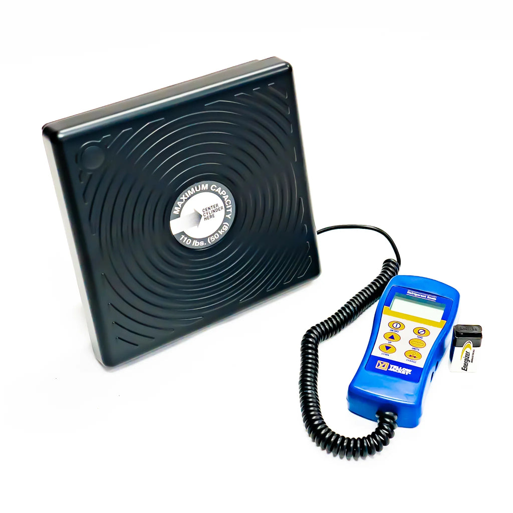 Yellow Jacket Refrigerant Scale,Electronic,110 lb 68802