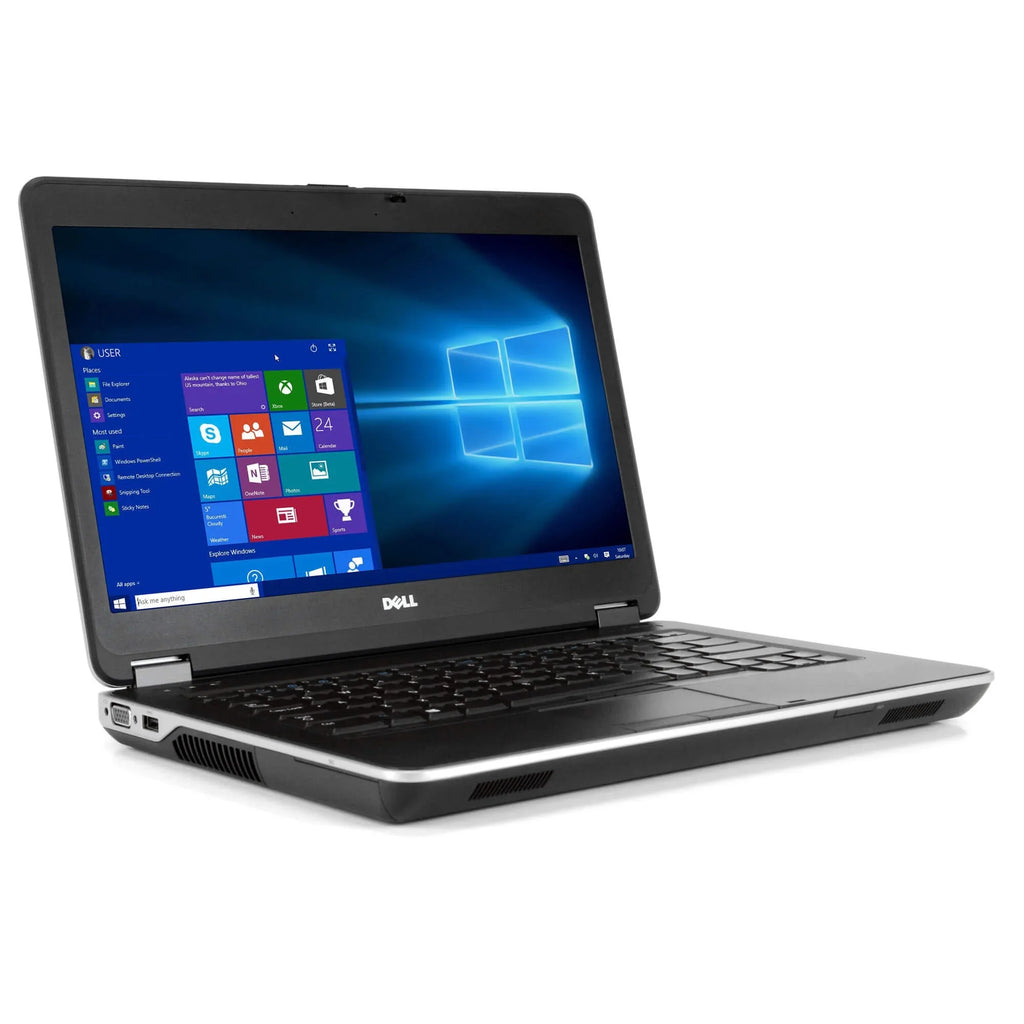 Dell LATITUDE Latitude E6440 Laptop Computer, 2.60 GHz Intel i5 Dual Core Gen 4, 16GB DDR3 RAM, 512GB SSD Hard Drive, Windows 10 Professional 64 Bit, 14" Screen