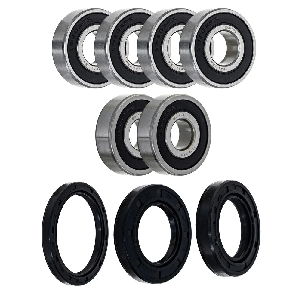 Niche Wheel Bearing Seal Kit for Yamaha SR500 6203-2RS MK1008724