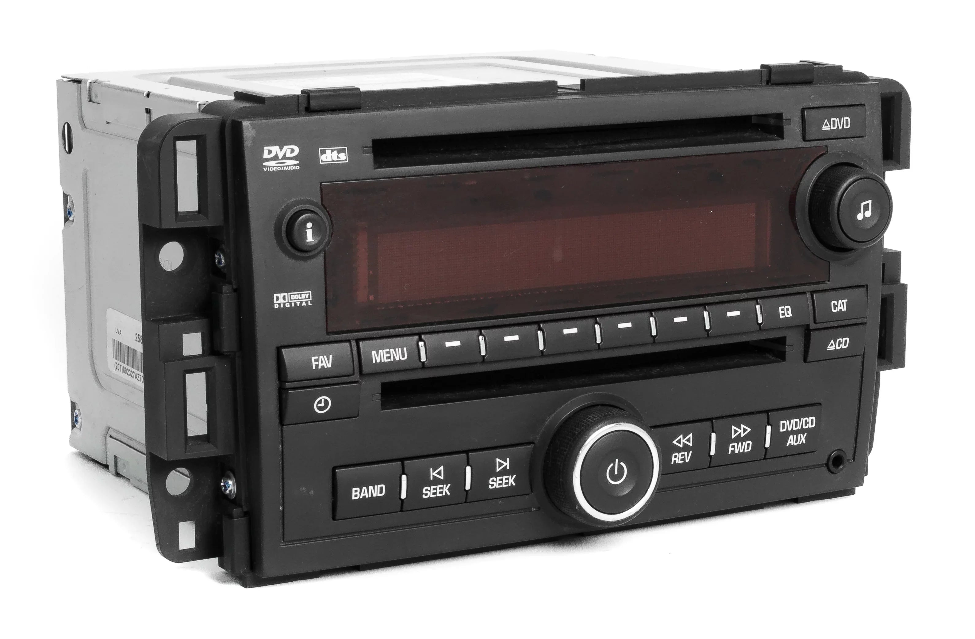 Restored 2007 Saturn Outlook OEM AM FM Radio MP3 DVD CD Player Auxiliary Input 25802327 (Refurbished)