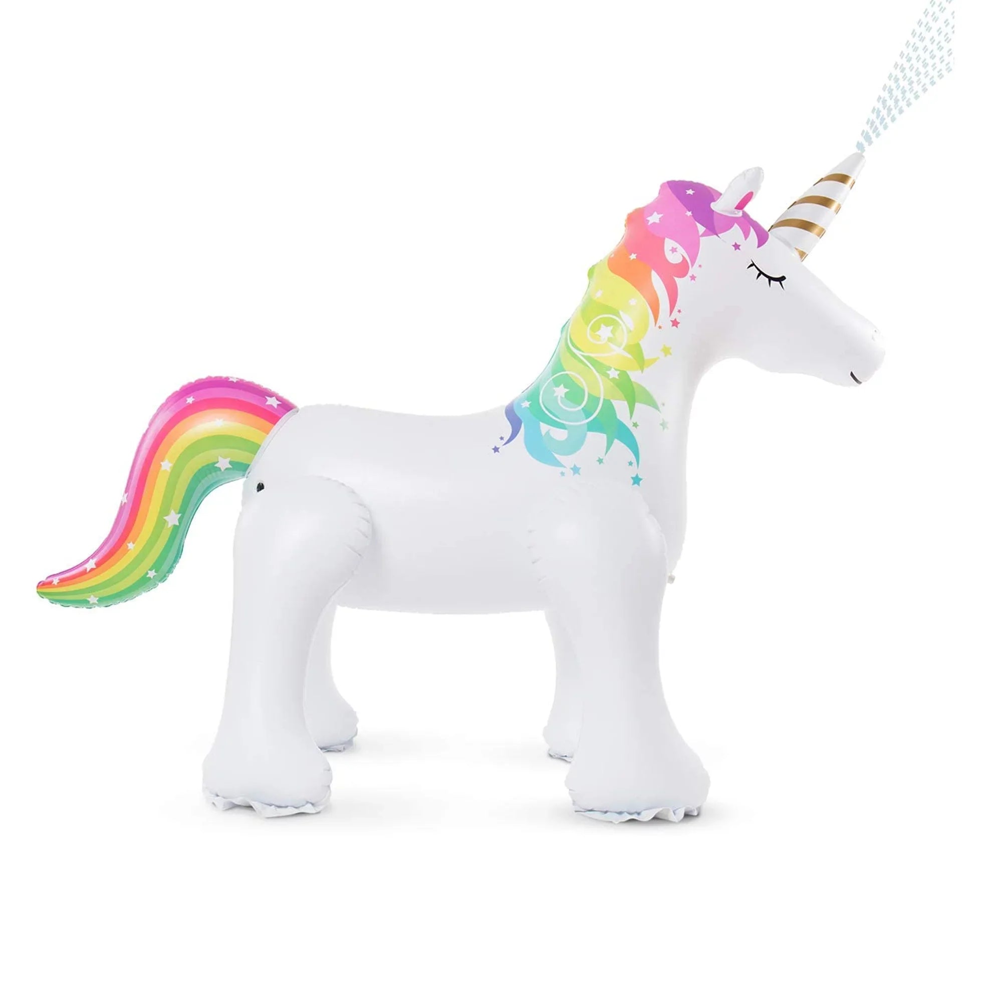 Thalia 63 Inch Inflatable Sprinkler for Kids-XL Unicorn
