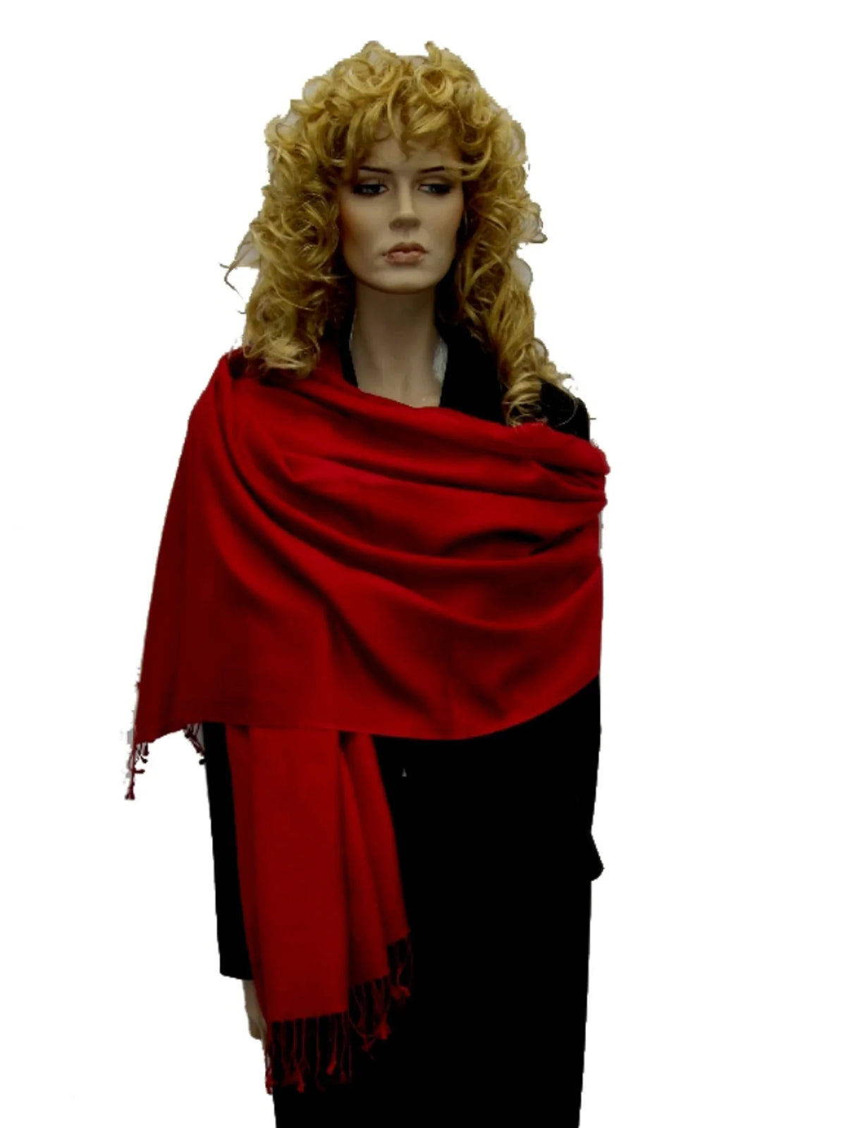 Scarf/Scarves/Shawl/Shawls/Stole/Wrap/Pashmina Scarf/Pashmina Shawl/Cashmere/Cashmere Scarf/Wool/Silk (Wine)