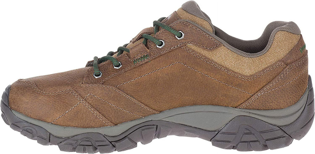 Merrell Mens Moab Adventure Lace Hiking Shoes - Earth Green - 9.5
