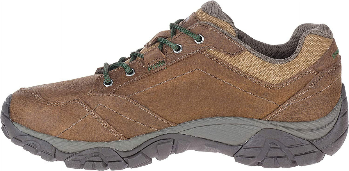 Merrell Mens Moab Adventure Lace Hiking Shoes - Earth Green - 9.5