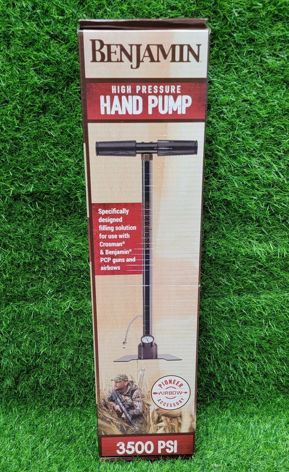 Benjamin PCP 3-Stage High Pressure Hand Pump 3000 PSI Air Rifles - HPP2KU