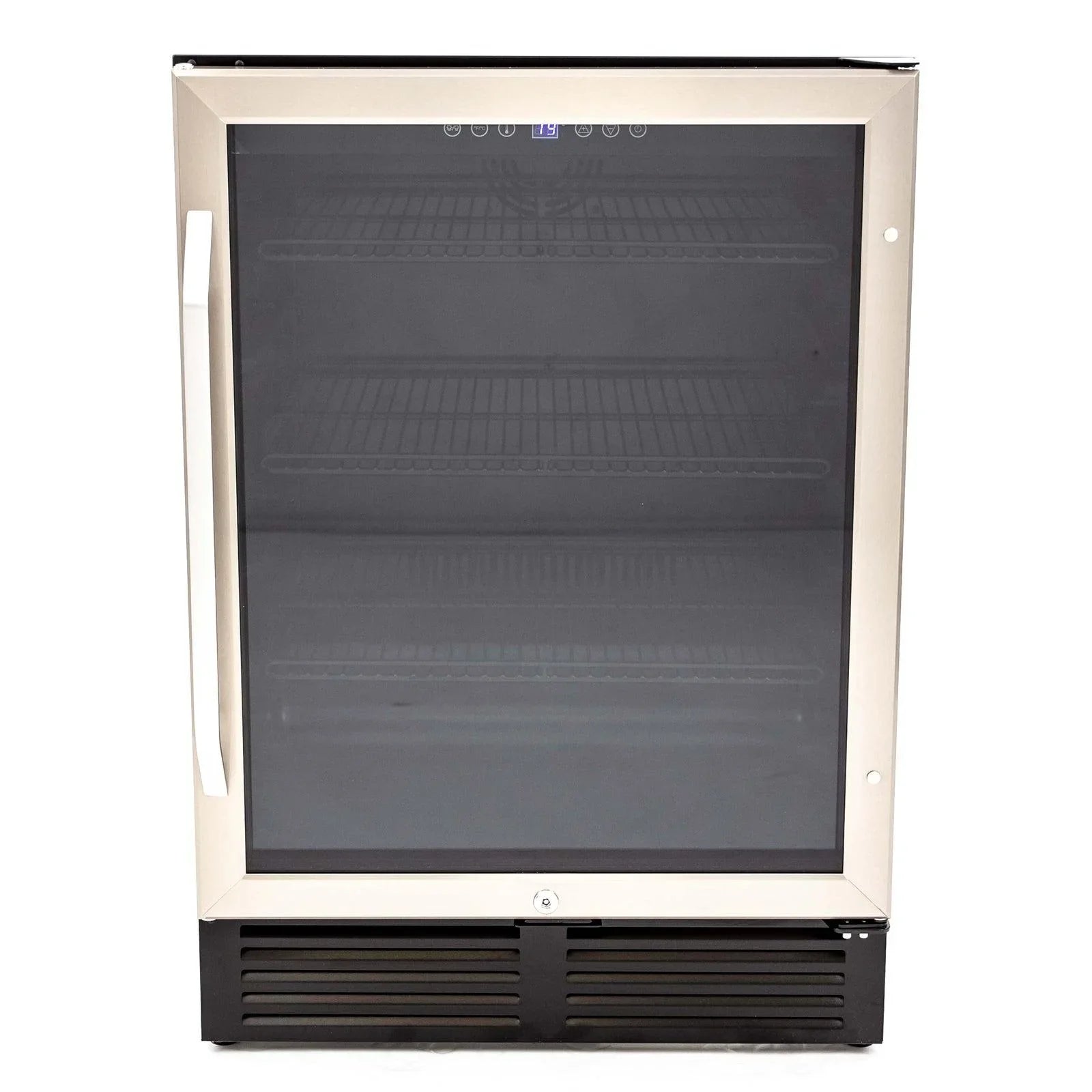 Avanti Beverage Center, 130 Can Capacity, in Stainless Steel with Black Cabinet (BCA516SS)
