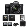 Sony Alpha a7 III Mirrorless Camera with 28-70mm Lens and Wireless Mic Bundle