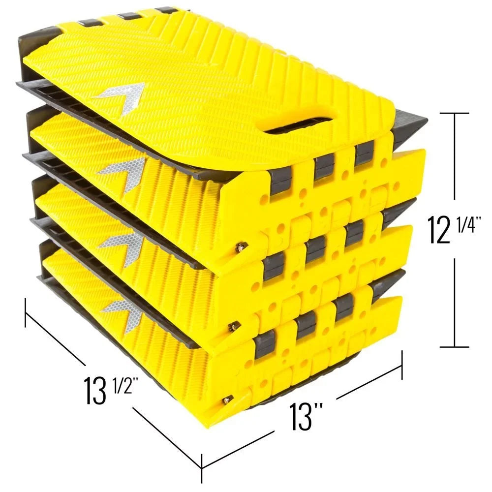 Guardian 11-DH-PSB-1 Folding Portable Speed Bump - 10' Long x 9-3/4in Wide