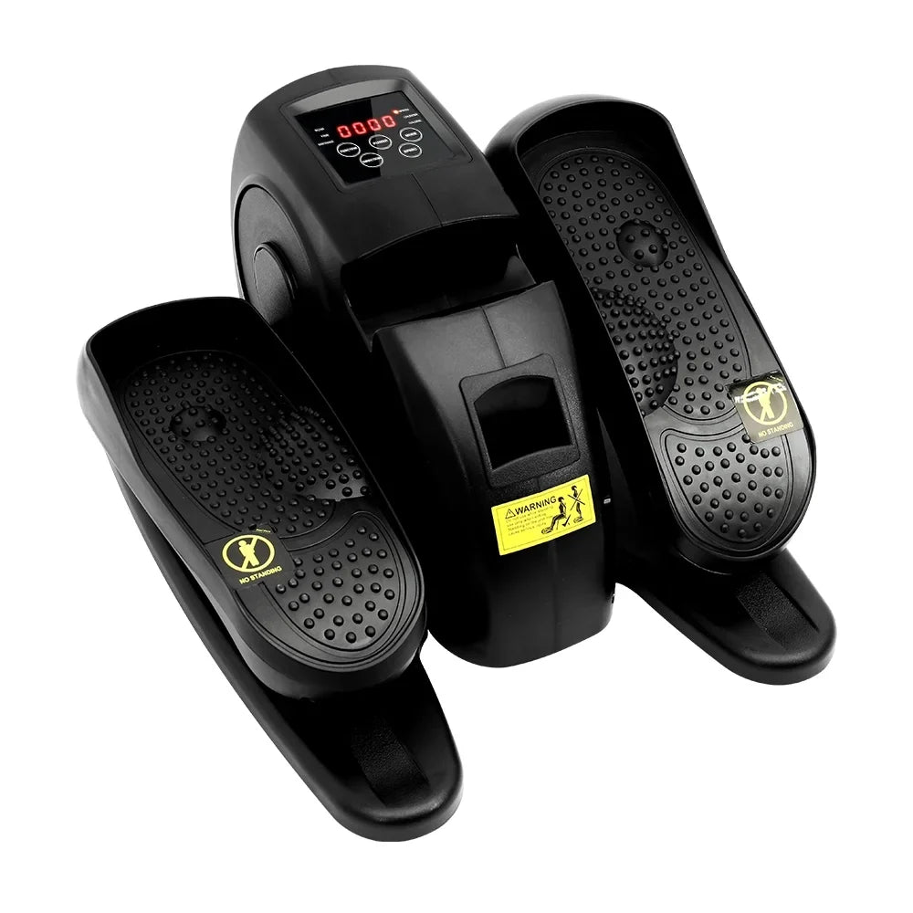 Under Desk Elliptical Machne Motorized Sitting Pedal Exerciser with Remote Control, Quiet Portable Leg Exerciser While for Teens Adults & Seniors