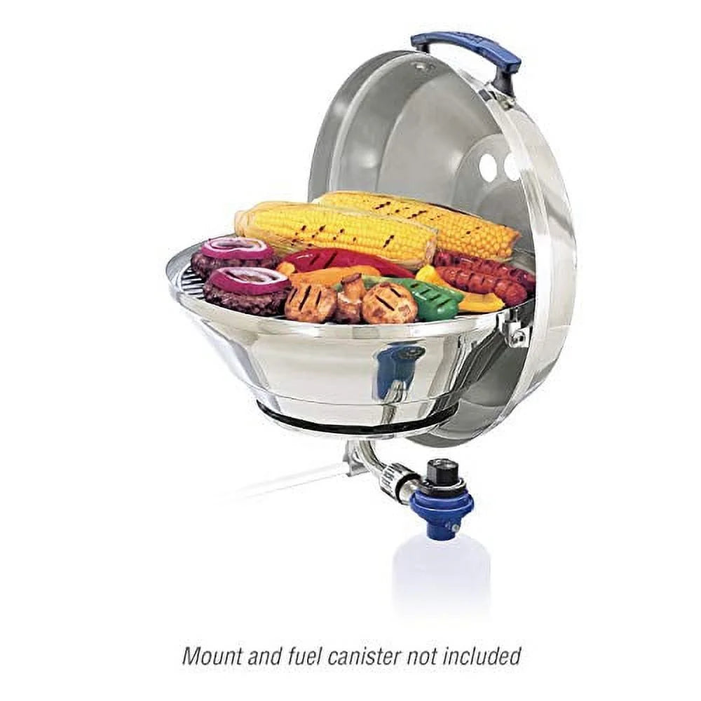 New Marine Kettle Gas Grill magma A10-215 Model Party size 17" Dia. Cooking Area 204 Sq. In.