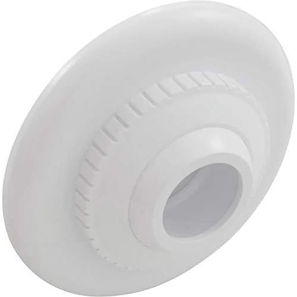 SP1422E White 1-Inch Opening Large Hydrostream Extended Directional Flow Inlet Fitting With 1-1/2-Inch SLIP Thread