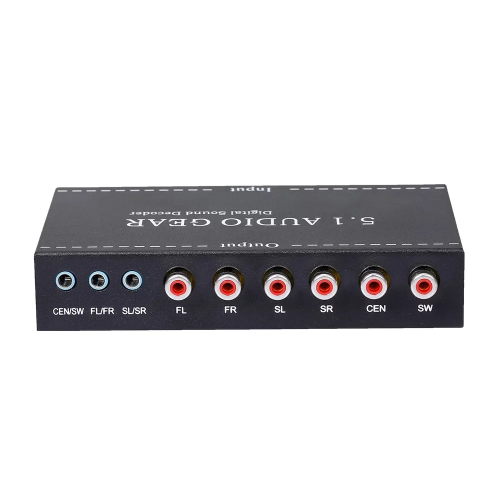 Dazzduo Digital Audio Decoder,3.5mm Audio Output Sound Decoder Audio Audio Audio Sound Decoder Audio Converter 3.5mm Support Dolby US Dolby US Output Support Dolby Converter 3.5mm Audio