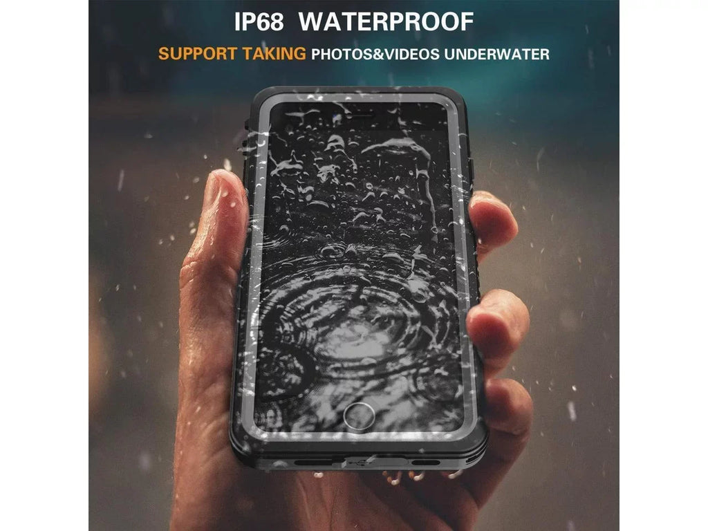 iPhone SE 2022 Case / iPhone SE 2020 Case / iPhone 7 8 Case Waterproof with Built-in Screen Protector, Shockproof Protective Shield