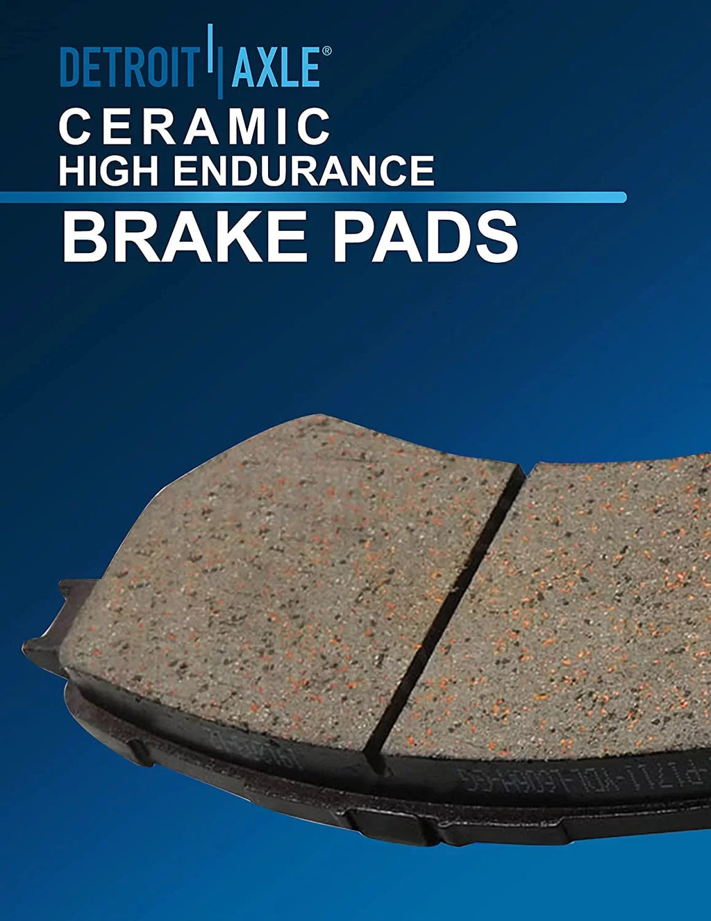 Detroit Axle - Front Brake Kit for 2009-2019 Toyota Corolla Matrix Pontiac Vibe, 2008-2014 Scion xD Replacement 2009 2010 2011 2012 2013 2014 Disc Brake Rotors Ceramic Brakes Pads
