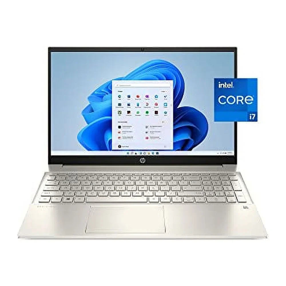 HP Pavilion 15-EG00 Laptop 2021 New, 15.6" FHD IPS Touchscreen, Intel i7-1165G7 4-Core, Iris Xe Graphics, 64GB DDR4, 2TB SSD, Backlit Keyboard, Wi-Fi 6, Card Reader, Win10 Pro, COU 32GB USB
