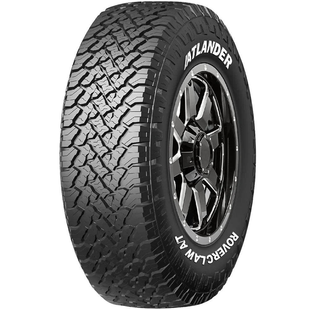 Atlander Roverclaw A/T LT 245/75R16 Load E 10 Ply AT All Terrain Tire Fits: 2015 Toyota Tacoma TRD Pro, 1995-2002 Chevrolet Tahoe LT