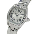 Pre-Owned Cartier Watch Ladies Roadster SM Date Quartz Stainless Steel SS W62016V3 Silver Polished (Fair)