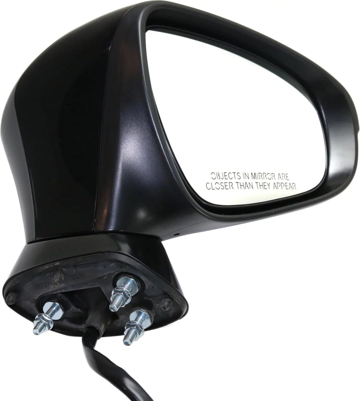 Mirror Fitting With 2014-2017 Lexus CT200h Right Passenger Side Heated In-housing Signal Light Textured Black Kool-Vue