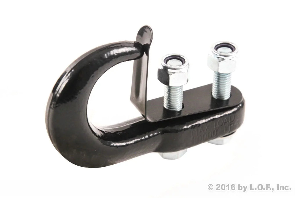 Red Hound Auto 4 Universal Shield Tow Hooks for Fitting with Ford Dodge Chevrolet GMC Toyota Pickup Truck