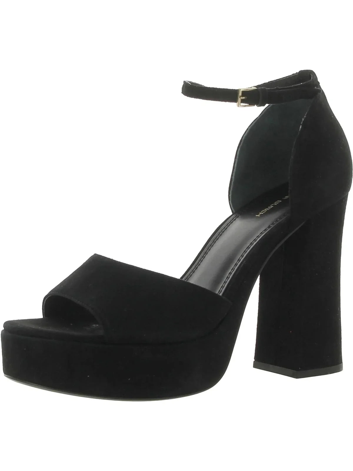 Tory Burch Womens Suede Ankle Strp Platform Sandals