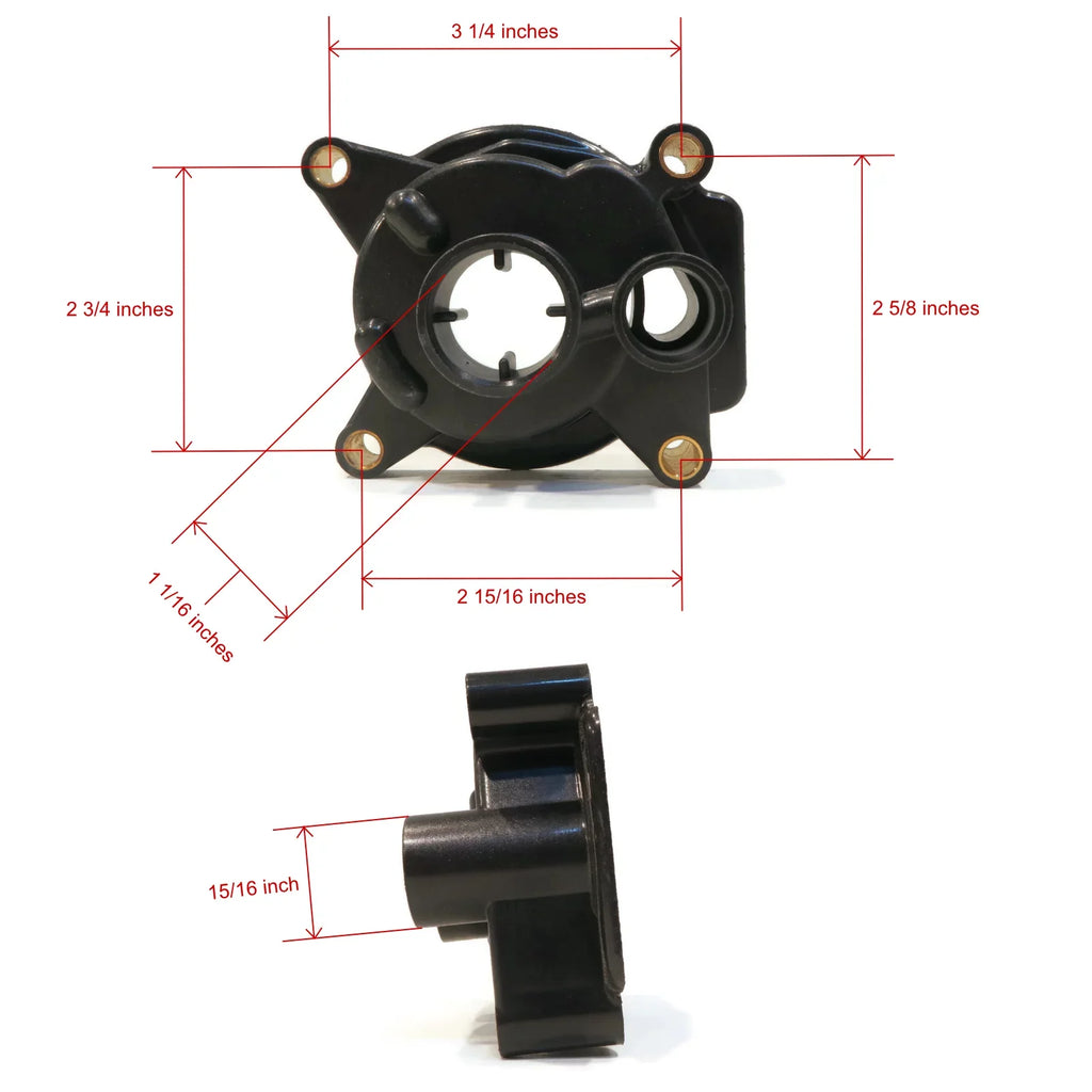 The ROP Shop | Water Pump Impeller Kit for 1979 Evinrude, Johnson 9.9, 50, 55 HP Outboard Vessel