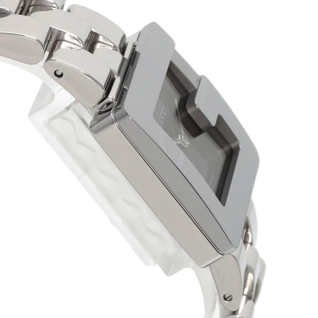 Pre-Owned Gucci 3600J G Square Face Watch Stainless Steel/SS Boys GUCCI (Good)
