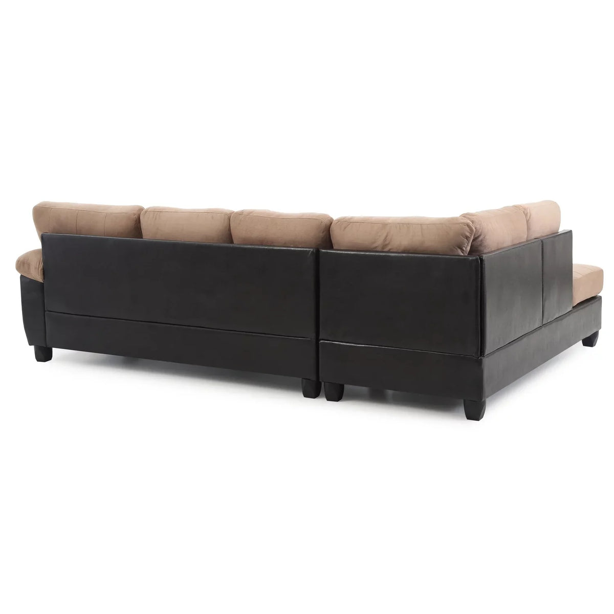 Homestock Retro Renaissance G908B-SC Sectional , Mocha