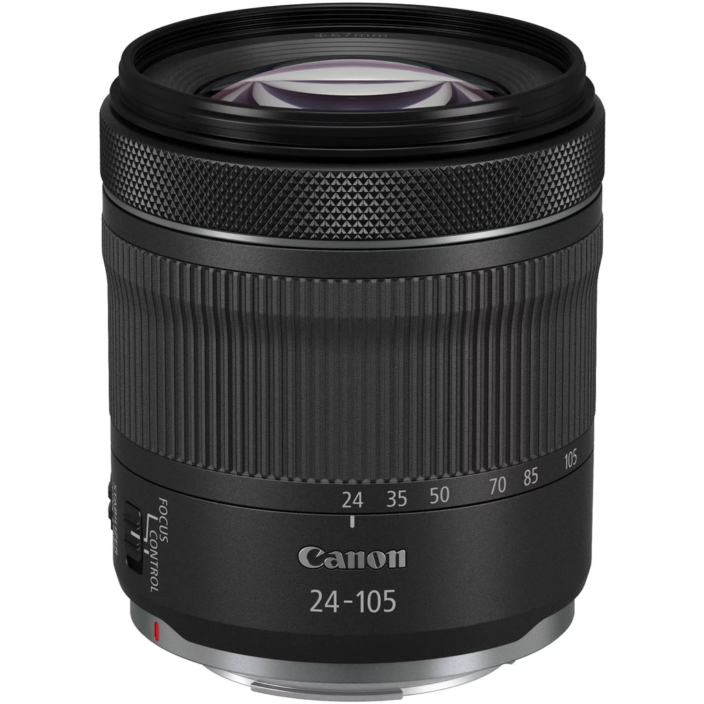 Canon EOS R6 Mirrorless Digital Camera with RF 24-105mm STM + 75-300mm Lens + Mount Adapter + 2 Pack SanDisk 32GB + ZeeTech Accessory