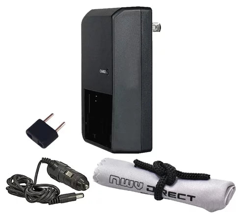 Sony Handycam HDR-CX360V Off Camera 'Intelligent' Rapid Charger + Nwv Direct Microfiber Cleaning Cloth.