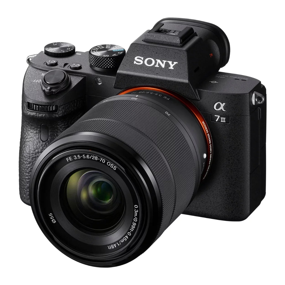 Sony Alpha a7 III Mirrorless Camera with 28-70mm Lens and Wireless Mic Bundle