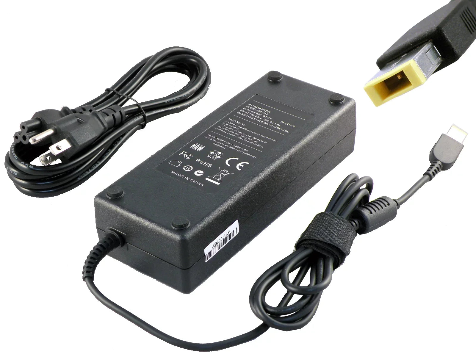 iTEKIRO 135W AC Adapter for Lenovo Legion Y520-15IKBN 80WK, Legion Y520-15IKBA 80WY, Legion Y520-15IKBM 80YY, Legion Y530-15ICH 81FV, Legion Y730-15ICH 81HD, Legion Y730-17ICH 81HG, Legion Y7000P 81LD