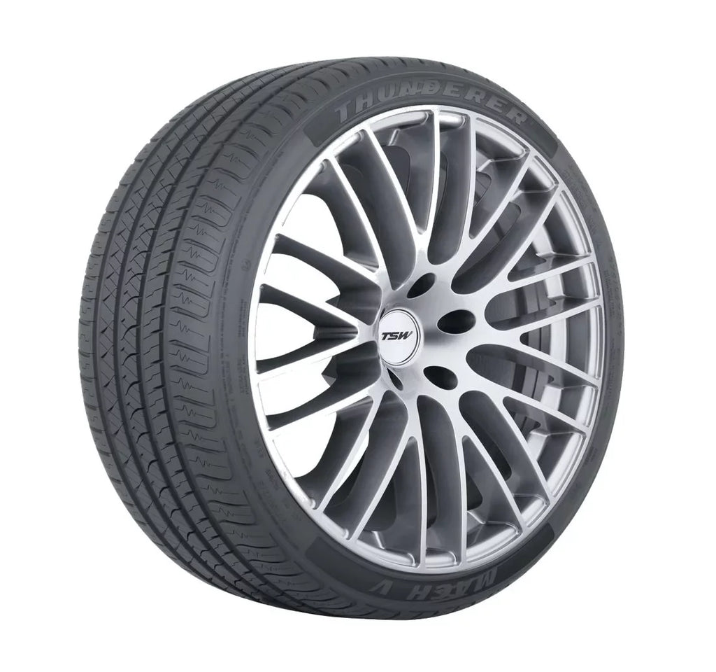Thunderer Mach V 225/50R17 100W Passenger Tire Fits: 2012-15 Chevrolet Cruze LT, 2012-18 Ford Focus Electric