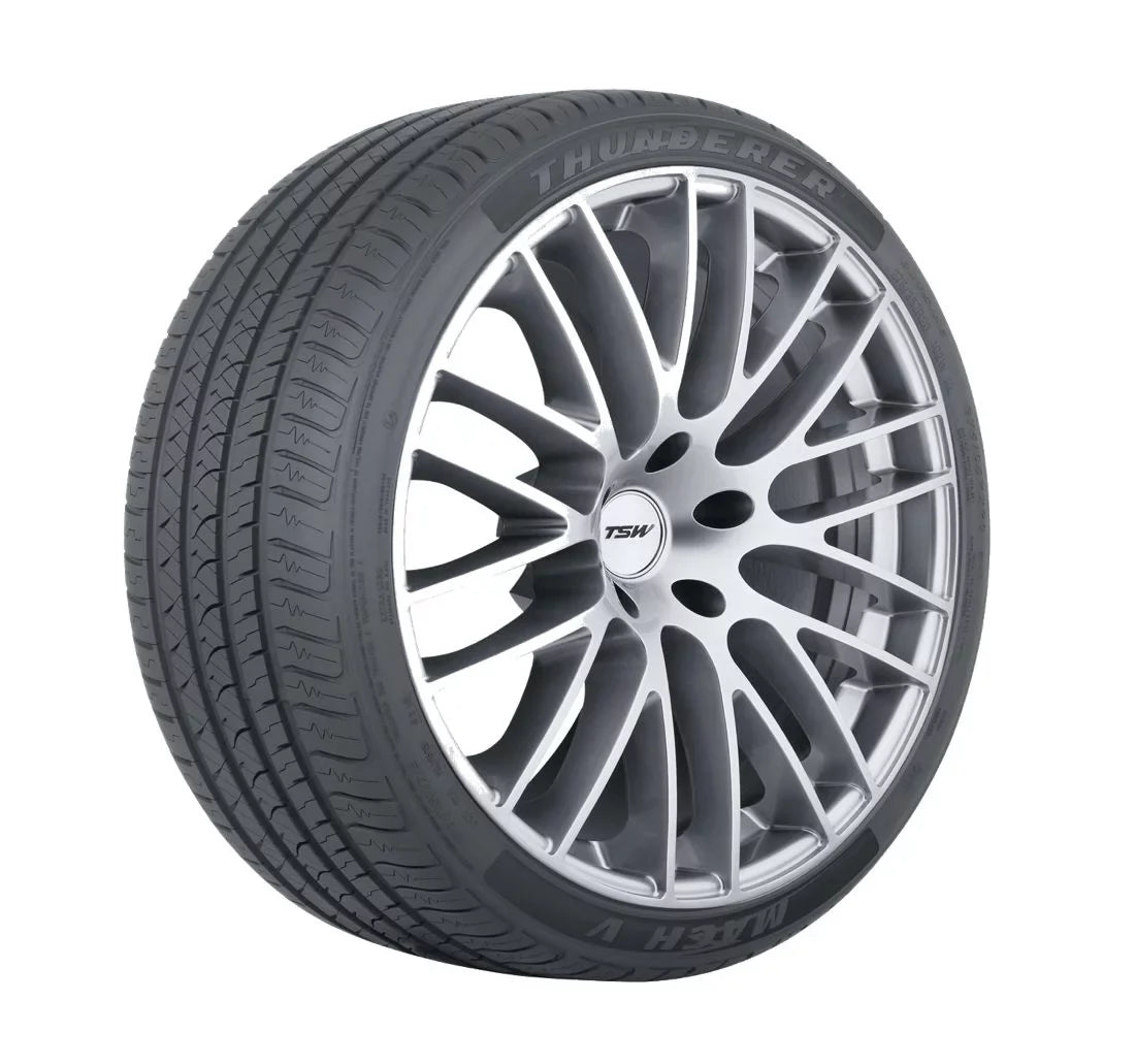 Thunderer Mach V 225/50R17 100W Passenger Tire Fits: 2012-15 Chevrolet Cruze LT, 2012-18 Ford Focus Electric