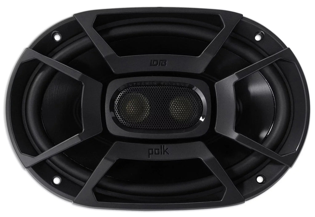 2) Polk Audio DB692 6X9" 450w Car Audio Marine/ATV/Motorcycle Speakers+Cyberbuds