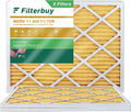 Filterbuy 16x21x1 MERV 11 Pleated HVAC AC Furnace Air Filters (3-Pack)