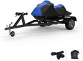 Condition Jet Ski Wrap for Yamaha Wave Runner XLT 800 2002-2004 - Blue/Black Color - All Environment - Trailerable - Protects from Rain, Sun, and More! Includes Trailer Straps and Storage Bag