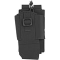 Blackhawk 37FS50BK Foundation Series Black Nylon Matching Radio Pouch