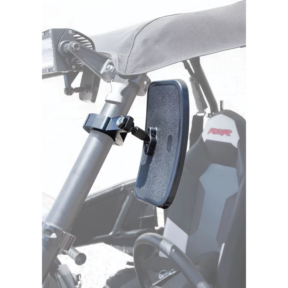Tusk Deluxe Rectangle UTV Mirror Kit For YAMAHA Wolverine RMAX 4 1000 2021