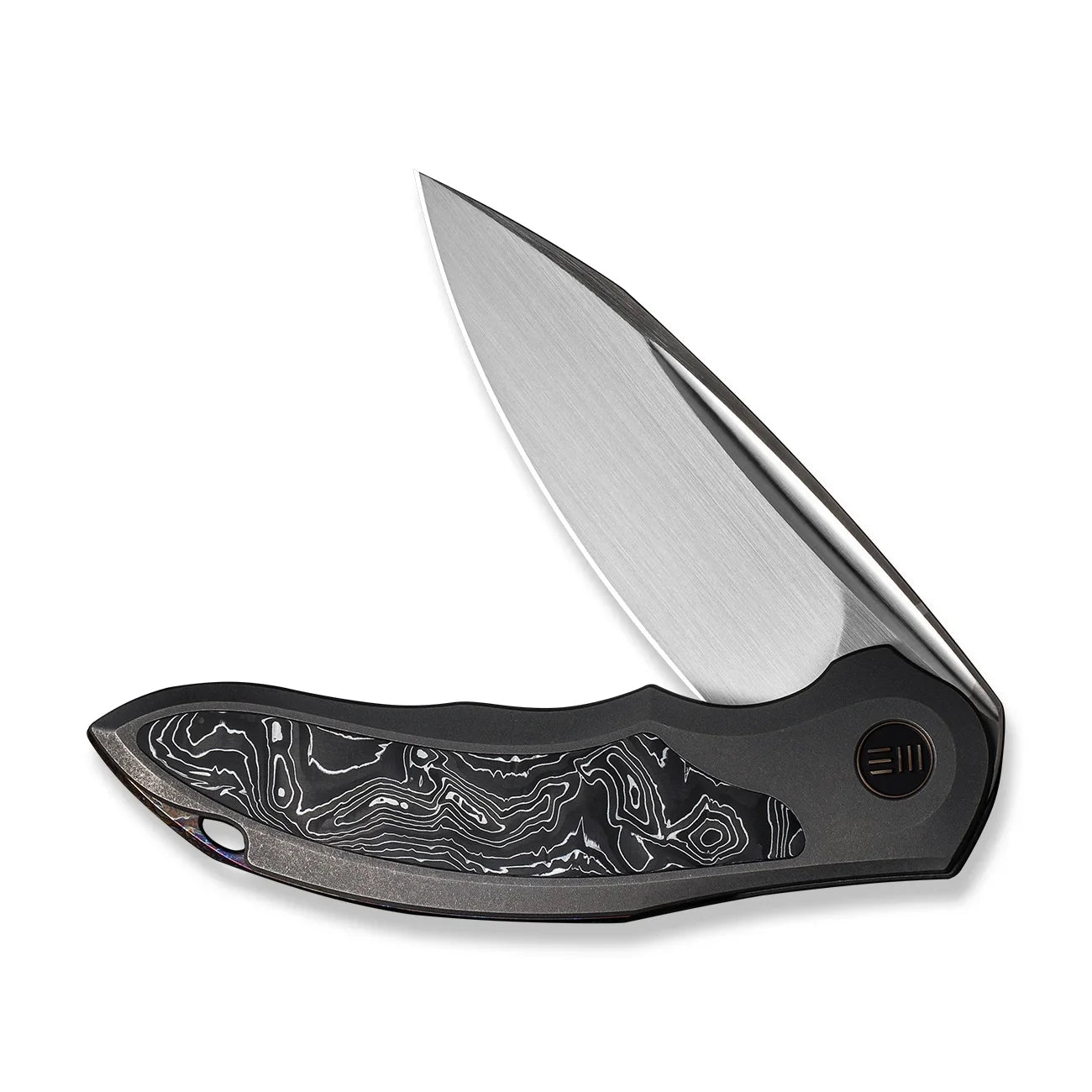 WE KNIFE Makani 21048B-2 Foil Carbon Fiber Titanium 20CV 1/200 Pocket Knives