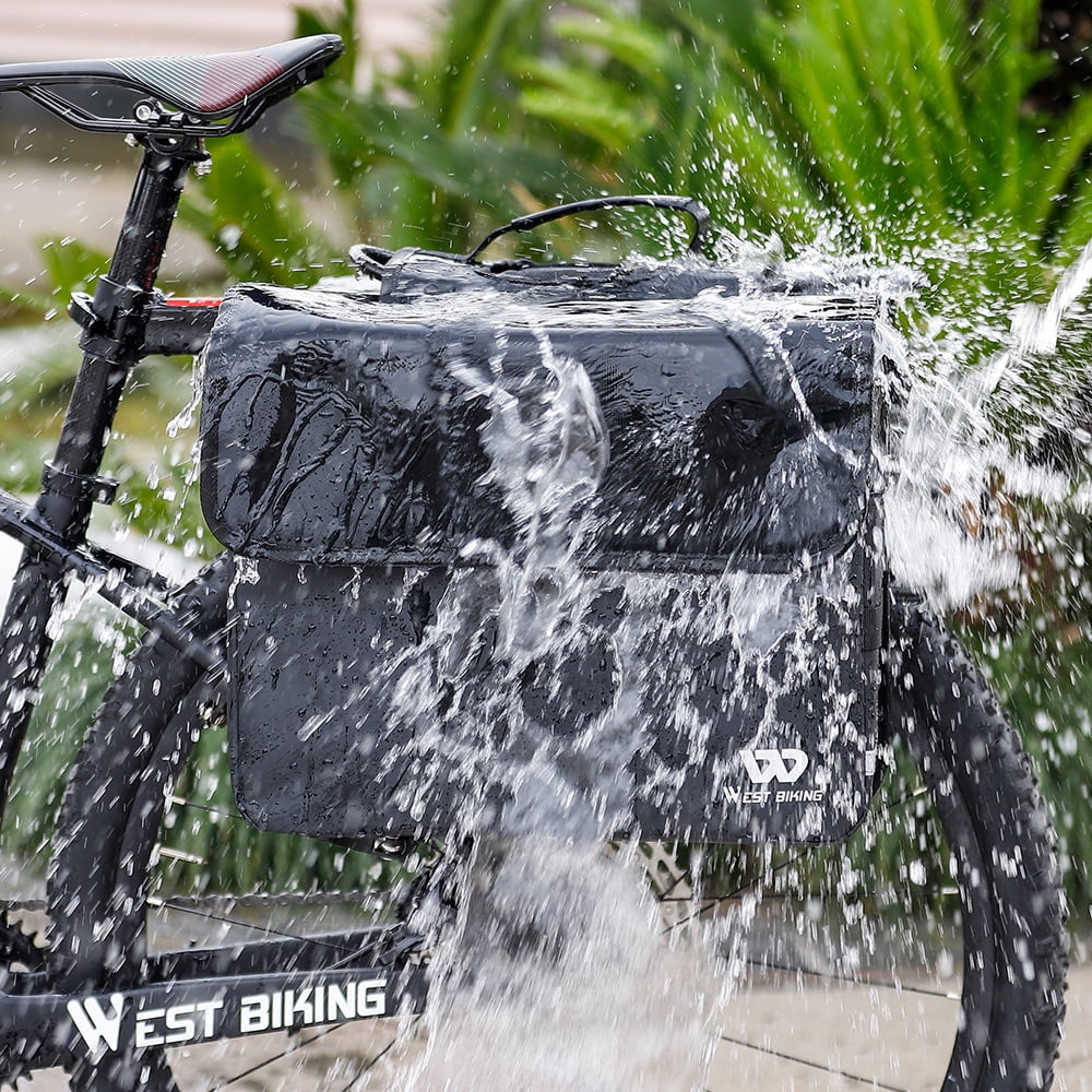 WEST BIKING Rear Seats Bag Large Capacity Carriers Rack Seats Trunk Bags Luggage Carriers Waterproof Cycling Bag