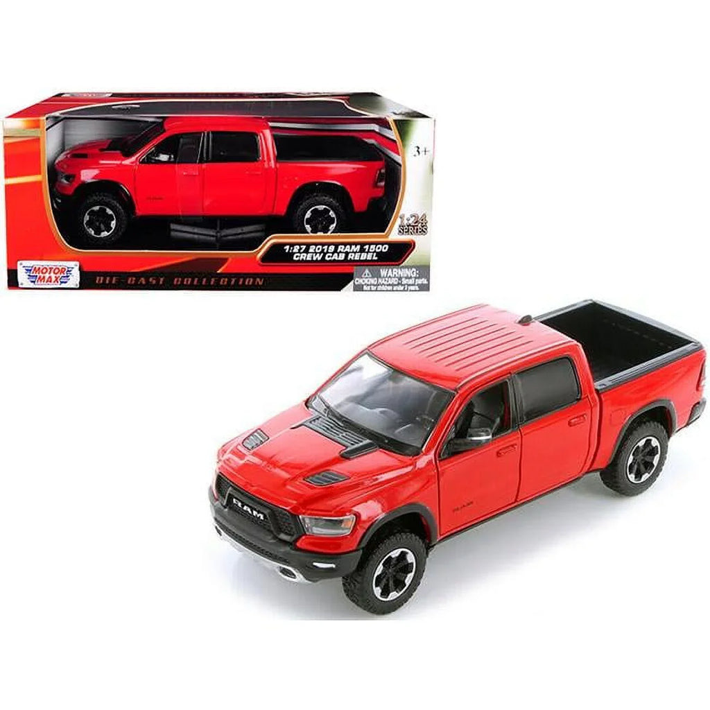Motormax 1/24 Scale 2019 RAM 1500 Rebel Crew Cab Diecast Car