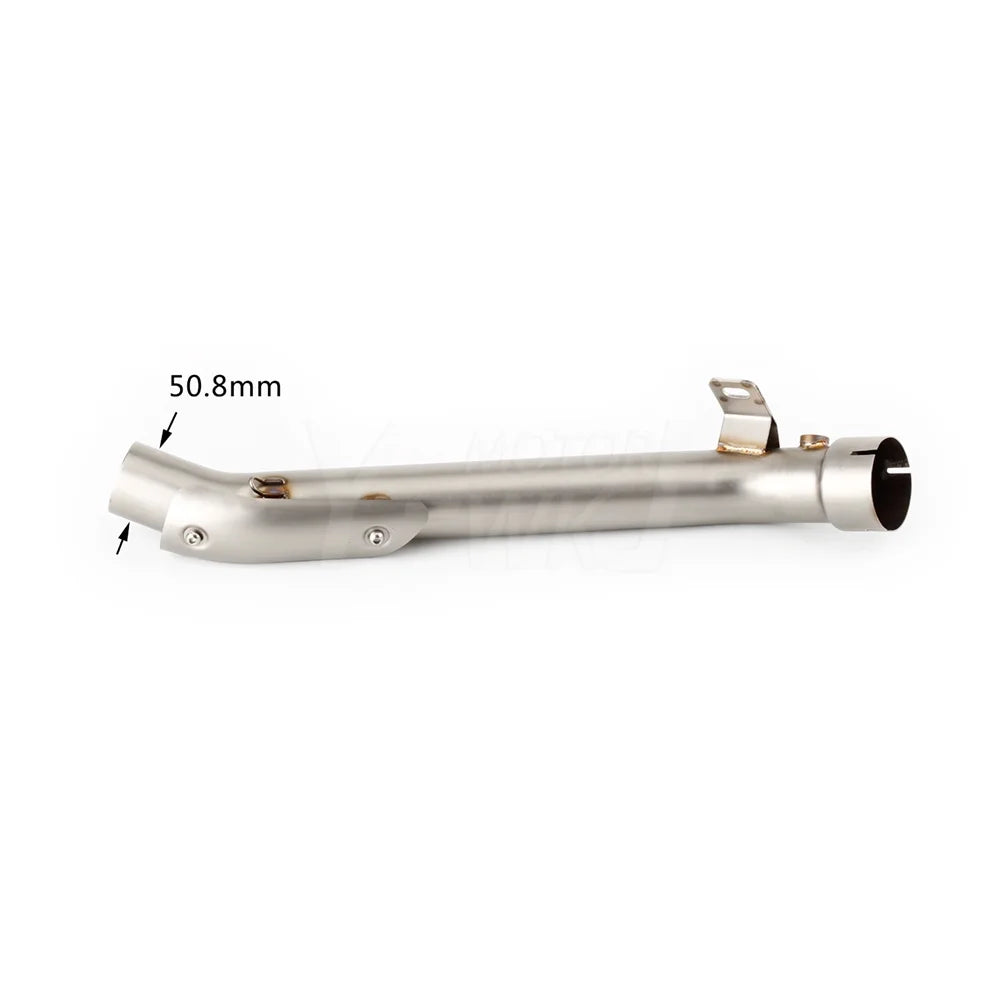 XLYWKJ For Suzuki GSXR1000 2007 2008 GSX-R1000 Motorcycle Exhaust Pipe Muffler Middle Link Pipe, 1-Set