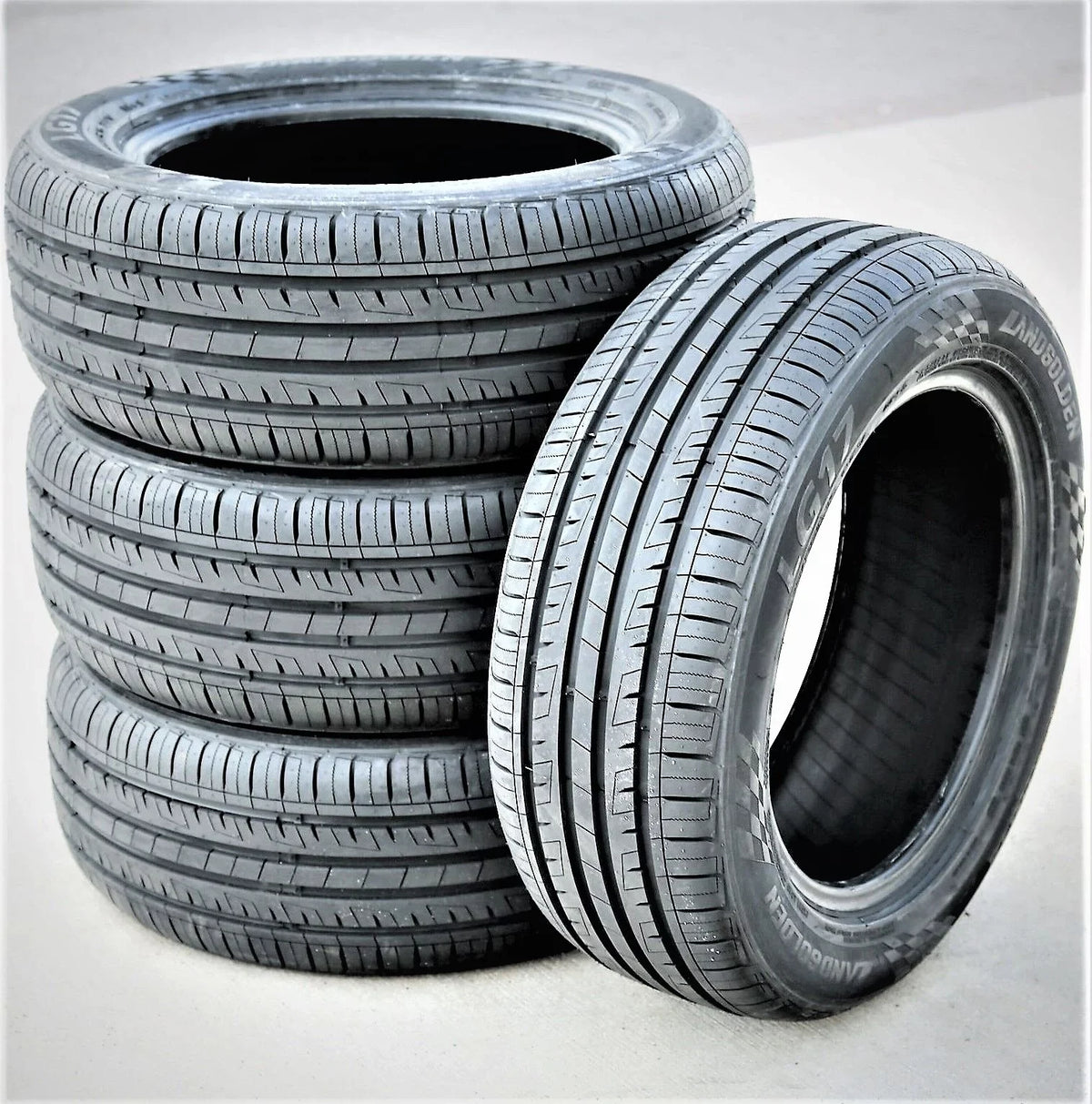 Landgolden LG17 195/55R15 85V Performance Tire Fits: 2007-08 Honda Fit Sport, 1999-2000 Honda Civic Si