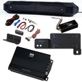 JBL JBLBB4005D - 5-Door Passive Sound Bar Matching with Bronco with MB Quart NA2-400.2 compact Two Channel, 400 watt Powersports amplifier and Bronco Install Accessories